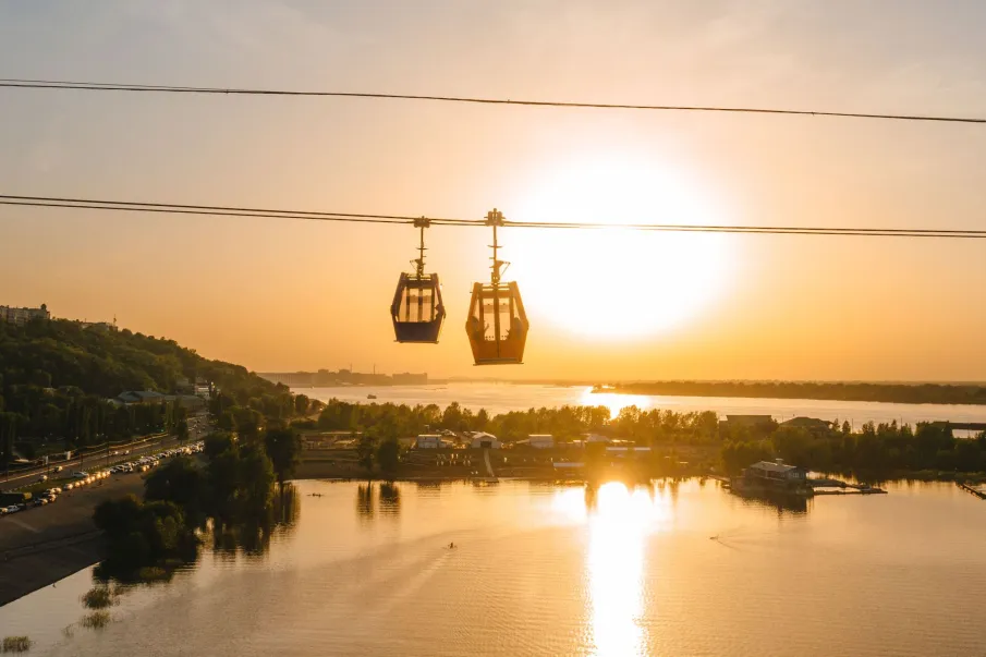 Работа Нижегородской канатной дороги возобновится 21 марта